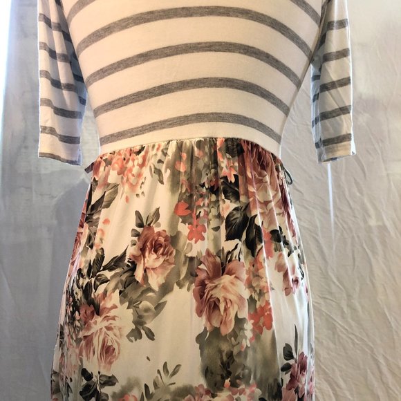 Romantic Beeson River Floral Maxi Dress: Size S - Picture 9 of 15